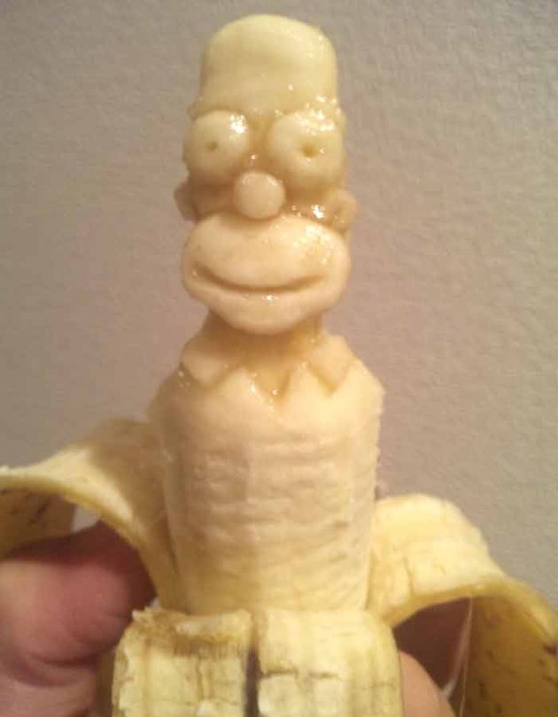 homer de banana
